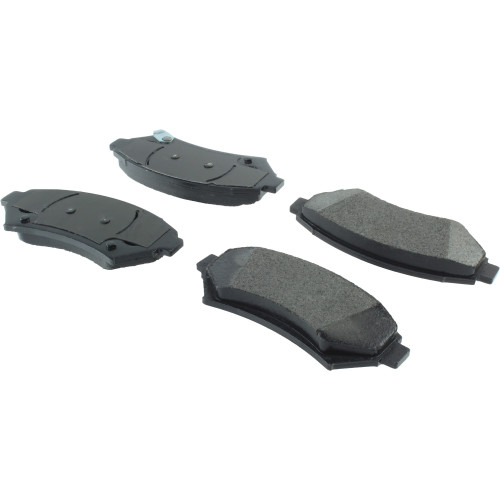 Posi Quiet Extended Wear Brake Pads with Shims and Hardware for 1997-2005 Buick/Cadillac/Chevrolet (Century, LeSabre, Park Avenue, Regal)