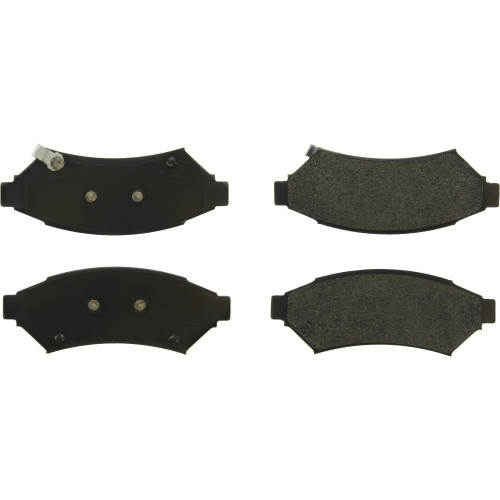Posi Quiet Extended Wear Brake Pads with Shims and Hardware for 2004-2017 Pontiac/Buick/Chevrolet (Grand Prix, Terraza, LaCrosse, Uplander)