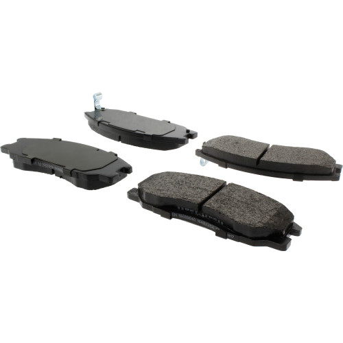 Posi Quiet Extended Wear Brake Pads with Shims and Hardware for 2001-2009 Hyundai/Kia (Santa Fe, XG300, XG350, Sedona) 106.08640