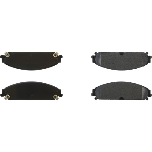Posi Quiet Extended Wear Brake Pads with Shims and Hardware for 2005-2021 Dodge/Chrysler/Ford (Magnum, 300, Charger, Caliber) 106.10580