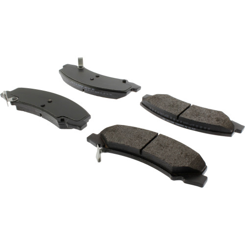 Posi Quiet Extended Wear Brake Pads with Shims and Hardware for 2006-2016 Chevrolet/Cadillac/Buick (Impala, DTS, Monte Carlo, Lucerne)