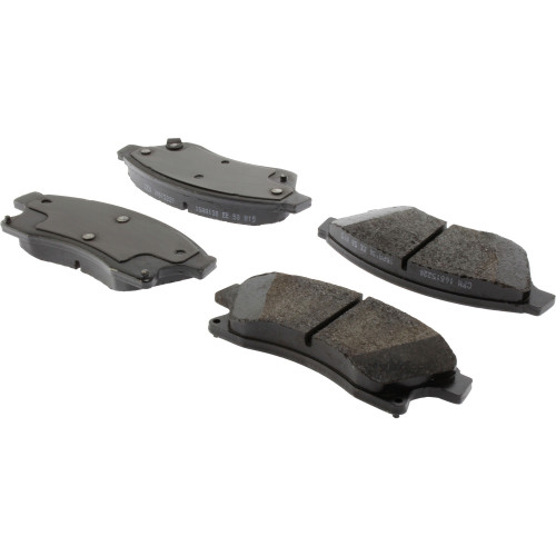 Posi Quiet Extended Wear Brake Pads with Shims and Hardware for 2010-2017 Chevrolet (Cruze, Sonic, Cruze Limited) 106.15220