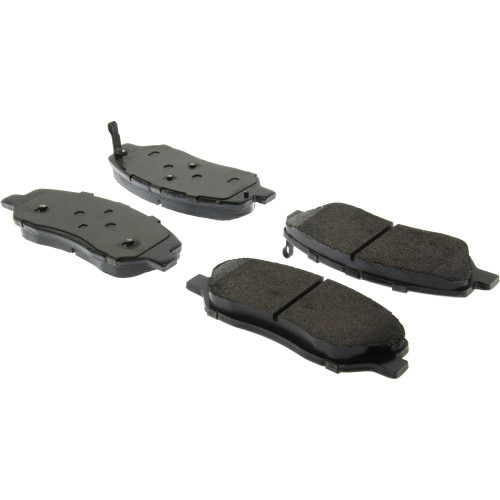 Posi Quiet Extended Wear Brake Pads with Shims and Hardware for 2006-2016 Kia/Hyundai (Sedona, Entourage, Santa Fe, Santa Fe XL) 106.12020