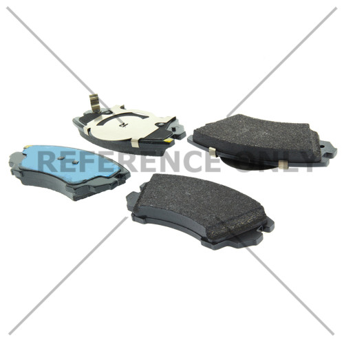 Posi Quiet Extended Wear Brake Pads with Shims and Hardware for 2010-2017 Chevrolet/Saab/Buick (Camaro, Caprice, 9-5, LaCrosse) 106.14040