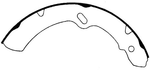 Heavy Duty Brake Shoes for 1992-1993 UD (1300) 112.06810