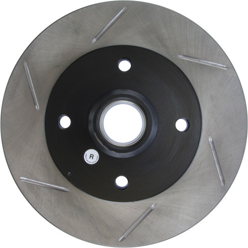 Sport Slotted Brake Rotor; Rear Right for 1985-2002 Volkswagen (Golf, Jetta, Scirocco, Corrado) 126.33022SR