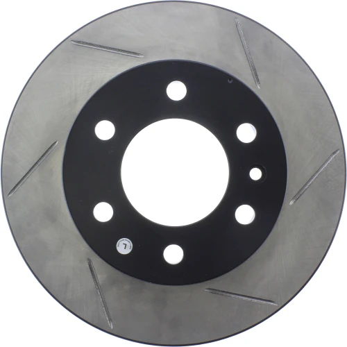 Sport Slotted Brake Rotor; Front Left for 2007-2023 Dodge/Freightliner/Volkswagen (Sprinter 2500, Sprinter 3500, Crafter Van, Sprinter 1500)