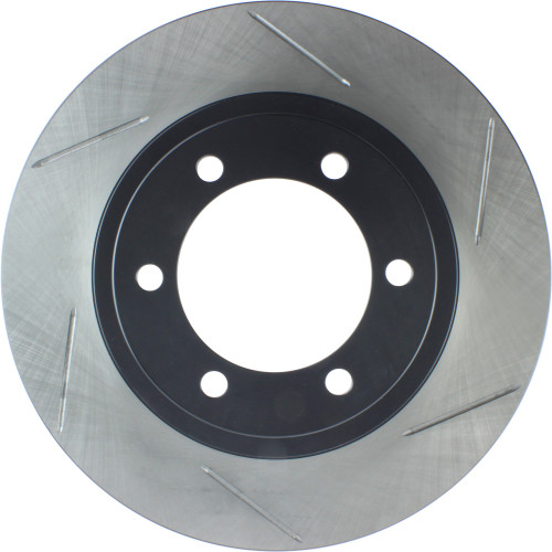 Sport Slotted Brake Rotor; Front Left for 2003-2009 Lexus/Toyota (GX470, 4Runner) 126.44127SL