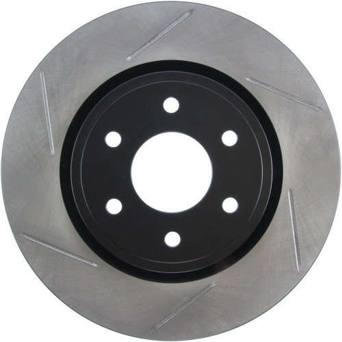 Sport Slotted Brake Rotor; Front Right for 2004-2023 Nissan/Suzuki (Pathfinder, Xterra, Frontier, Equator) 126.42085SR