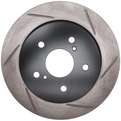 Sport Slotted Brake Rotor; Rear Left for 2010-2013 Suzuki (Kizashi) 126.48015SL