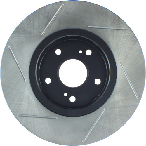 Sport Slotted Brake Rotor; Front Left for 2010-2013 Suzuki (Kizashi) 126.48016SL