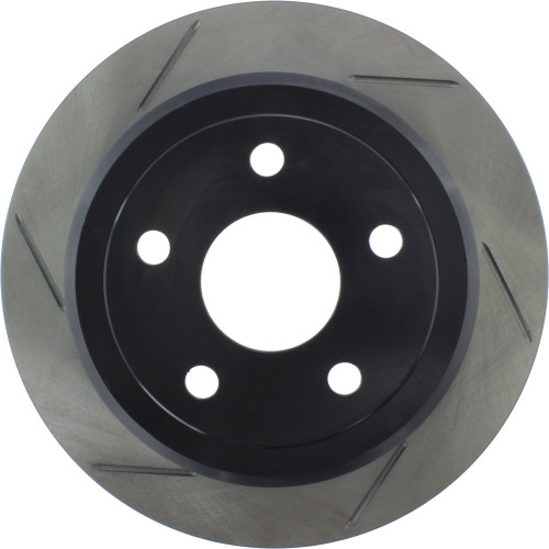 Sport Slotted Brake Rotor; Rear Right for 2007-2018 Jeep (Wrangler, Wrangler JK) 126.67067SR