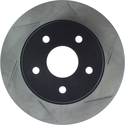 Sport Slotted Brake Rotor; Front Left for 2002-2022 Dodge/Chrysler/Ram (Ram 1500, Durango, Aspen, Dakota) 126.67053SL