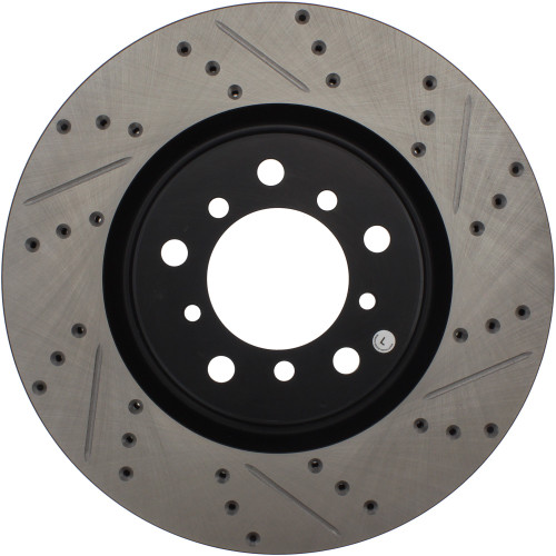 Sport Drilled & Slotted Brake Rotor; Front Left for 2001-2006 BMW (M3) 127.34058L