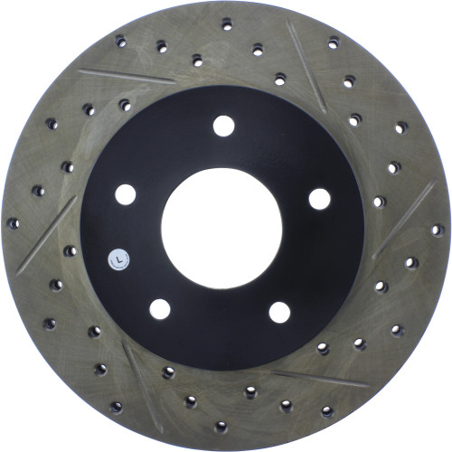 Sport Drilled & Slotted Brake Rotor; Rear Left for 1979-1981 Pontiac (Firebird) 127.62025L