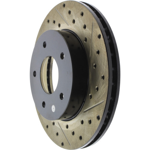 Sport Drilled & Slotted Brake Rotor; Rear Left for 1979-1981 Pontiac (Firebird) 127.62025L