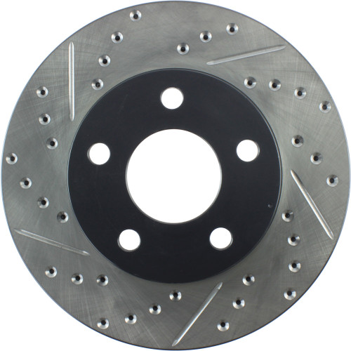 Sport Drilled & Slotted Brake Rotor; Front Right for 1990-1997 Buick/Cadillac/Chevrolet (LeSabre, Park Avenue, Riviera, Allante) 127.62050R