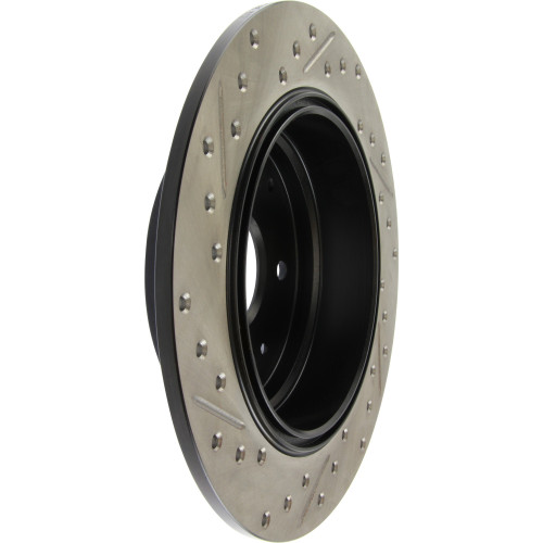 Sport Drilled & Slotted Brake Rotor; Rear Left for 2003-2011 Honda/Acura (Element, TL) 127.40061L