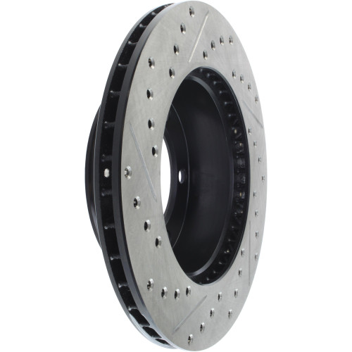 Sport Drilled & Slotted Brake Rotor; Front Left for 1995-2004 Toyota (4Runner, Tacoma) 127.44109L