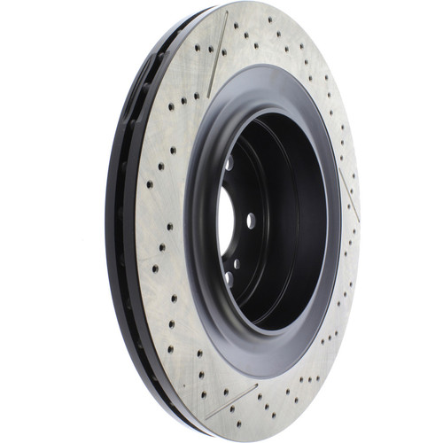 Premium OE Style Drilled and Slotted Brake Rotor for 2010-2018 Mercedes-Benz (E63 AMG, C63 AMG, CLS63 AMG, E63 AMG S) 127.35121