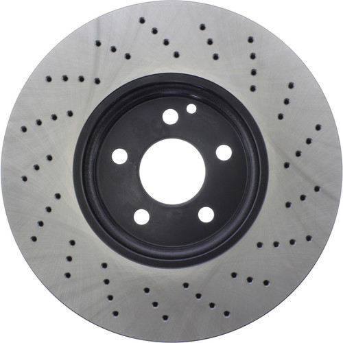 Premium OE Style Drilled Brake Rotor for 2004-2009 Mercedes-Benz (E500, E350, E550) 128.35069