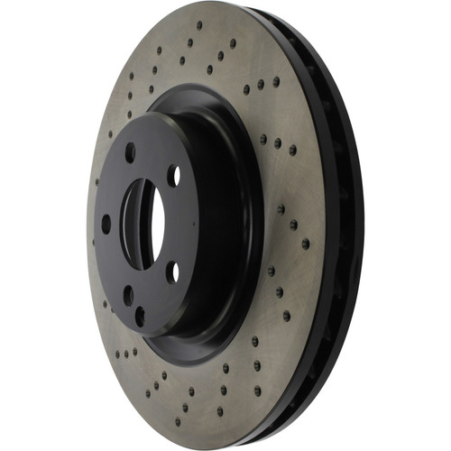 Premium OE Style Drilled Brake Rotor for 2003-2012 Mercedes-Benz (SL500, E500, E350, SL550) 128.35078