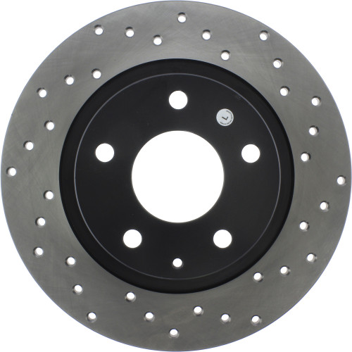 Sport Cross Drilled Brake Rotor; Rear Left for 2014-2021 Mazda (6) 128.45085L