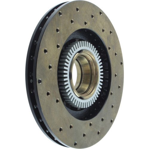 Sport Cross Drilled Brake Rotor; Front Left for 1995-2001 Ford/Mazda (Ranger, B2300, B3000, B4000) 128.65050L