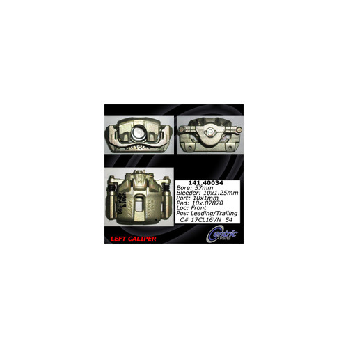 Semi-Loaded Brake Caliper for 1999-2014 Acura/Honda (CL, RL, TL, Accord) 141.40034