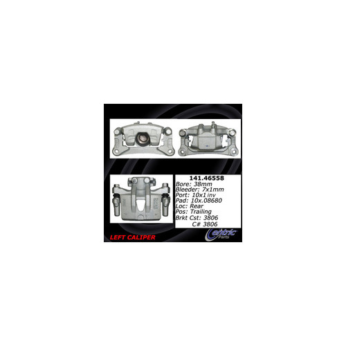 Semi-Loaded Brake Caliper for 2007-2015 Mitsubishi (Outlander, Lancer) 141.46558