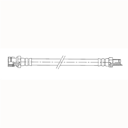 Brake Hose for 1954-1964 Volkswagen (Beetle, Karmann Ghia) 150.33000