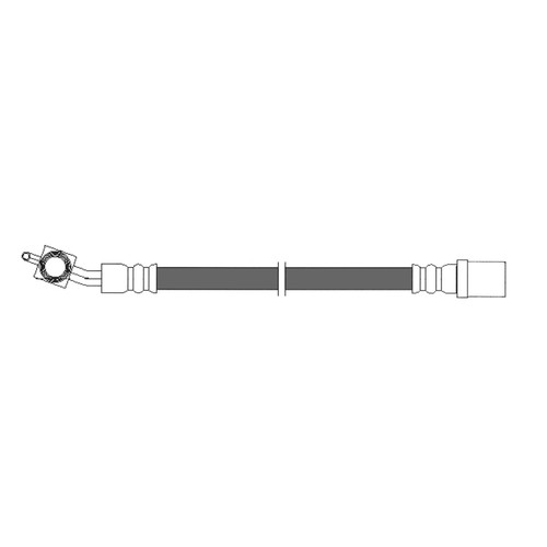 Brake Hose for 2007-2018 Volvo (S80, XC70, V70, XC60) 150.39321