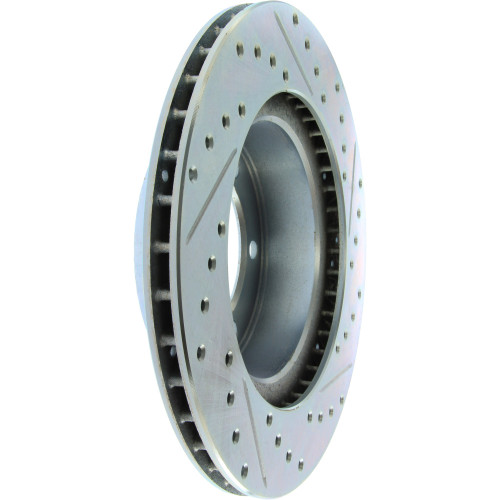 Select Sport Drilled and Slotted Brake Rotor; Front Right for 1995-2004 Toyota (4Runner, Tacoma) 227.44112R