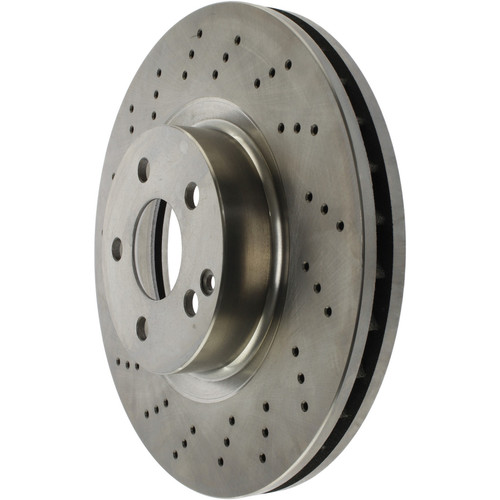 C-Tek Standard Drilled Brake Rotor for 2003-2012 Mercedes-Benz (SL500, E500, E350, SL550) 228.35078