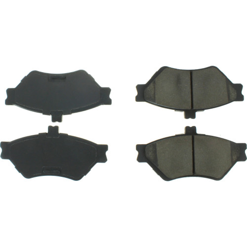 Premium Semi-Metallic Brake Pads with Shims and Hardware for 1995-1997 Ford/Lincoln/Mercury (Crown Victoria, Town Car, Grand Marquis)