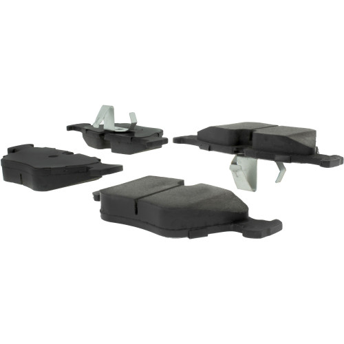 Premium Semi-Metallic Brake Pads with Shims and Hardware for 1996-2010 BMW (525i, 528i, 330i) 300.07250
