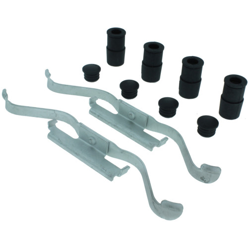 Premium Semi-Metallic Brake Pads with Shims and Hardware for 2000-2002 Dodge (Dakota, Durango) 300.08200