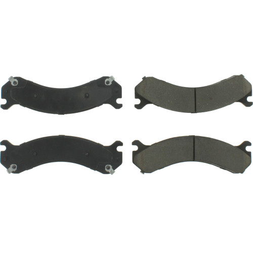 Premium Semi-Metallic Brake Pads with Shims and Hardware for 2001-2010 Chevrolet/GMC 300.09090