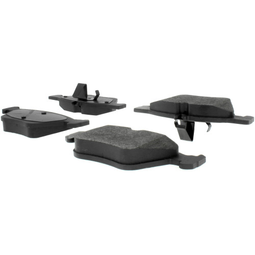 Premium Semi-Metallic Brake Pads with Shims and Hardware for 1996-2010 Mercedes-Benz/Chrysler (CLK320, CLK430, E300, E320) 300.07400