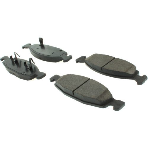Premium Semi-Metallic Brake Pads with Shims and Hardware for 1999-2002 Jeep (Grand Cherokee) 300.07900