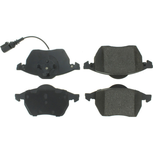 Premium Semi-Metallic Brake Pads with Shims and Hardware for 1998-2010 Volkswagen/Audi/Seat (Beetle, Golf, Jetta, TT) 300.06871
