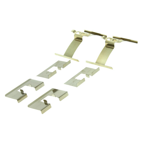Premium Semi-Metallic Brake Pads with Shims and Hardware for 1997-2002 Acura/Honda (CL, Accord) 300.05371