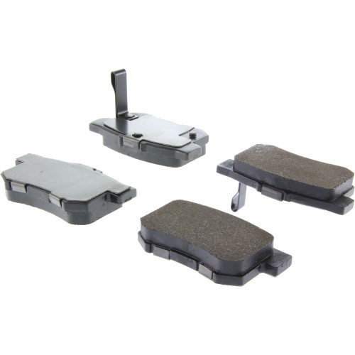 Premium Semi-Metallic Brake Pads with Shims and Hardware for 1997-2002 Acura/Honda (CL, Accord) 300.05371