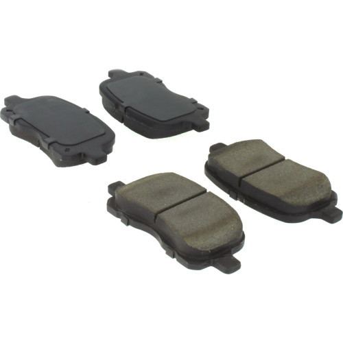 Premium Semi-Metallic Brake Pads with Shims and Hardware for 1998-2002 Chevrolet/Toyota (Prizm, Corolla) 300.07410