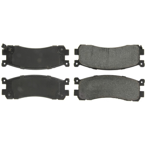 Premium Semi-Metallic Brake Pads with Shims and Hardware for 1992-1998 Mazda (929, MPV) 300.05530