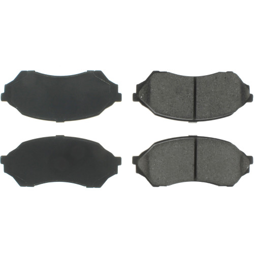 Premium Semi-Metallic Brake Pads with Shims and Hardware for 1999-2001 Mazda (Protege) 300.07980