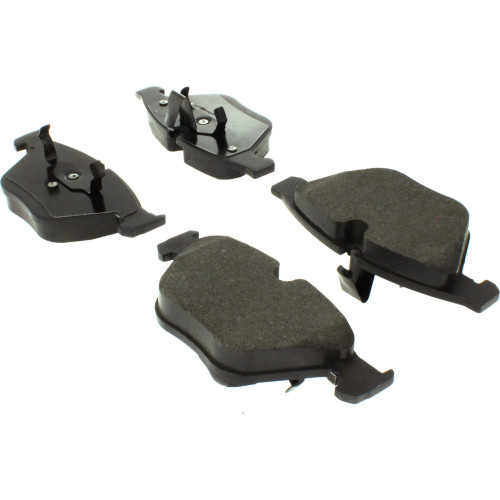 Premium Semi-Metallic Brake Pads with Shims and Hardware for 2002-2013 BMW (745i, 745Li, 760Li, 525i) 300.09180