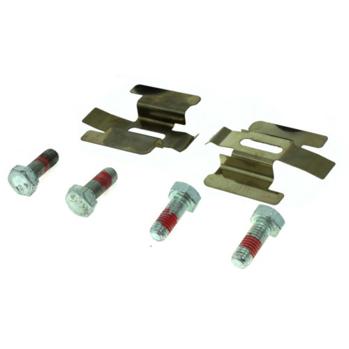 Premium Semi-Metallic Brake Pads with Shims and Hardware for 1993-2007 Ford/Lincoln/Mercury (Taurus, Continental, Sable) 300.06100