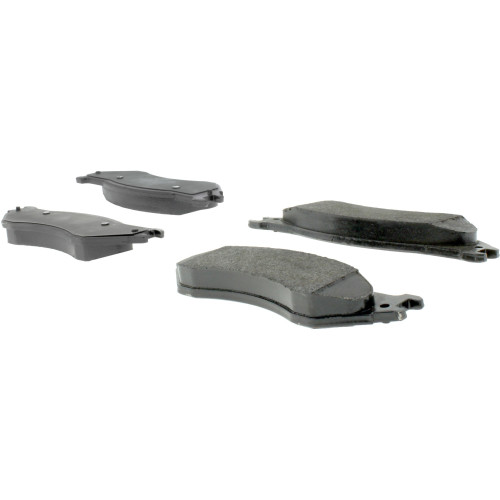 Premium Semi-Metallic Brake Pads with Shims and Hardware for 2001-2008 Dodge (Ram 2500, Ram 3500, Ram 1500, Ram 4000) 300.07021