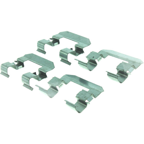 Premium Semi-Metallic Brake Pads with Shims and Hardware for 2004-2006 Hyundai/Kia (XG350, Amanti) 300.10130